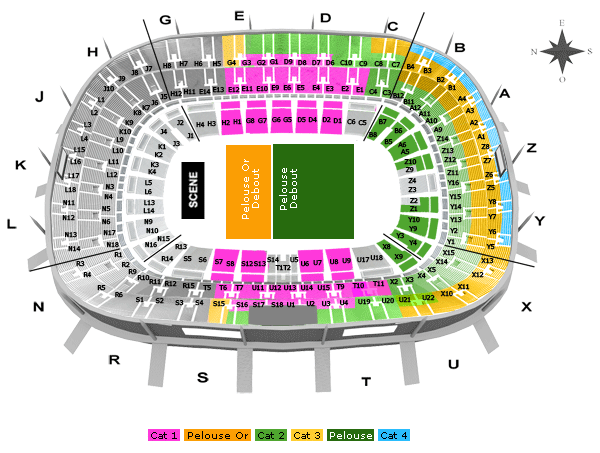 plan johnny stade de france 2012