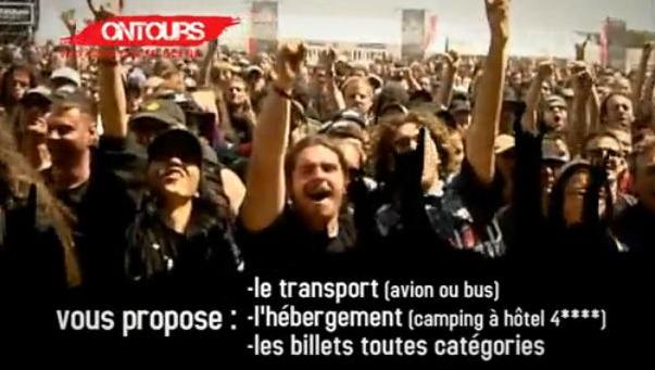 ontours billet concert festival